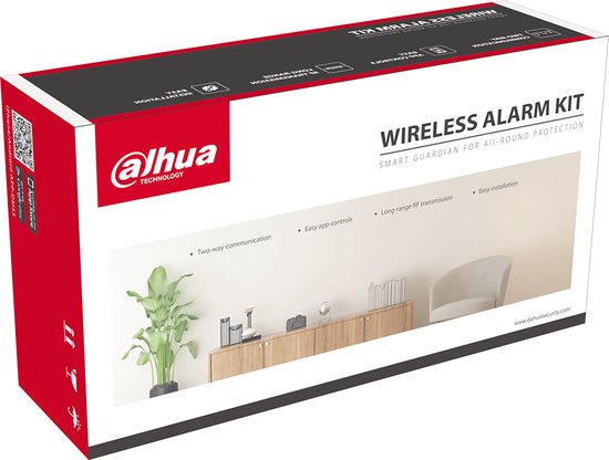 KIT D'ALARME SANS FIL DAHUA ( DHI-ART-ARC3000H-03-FW2(868) )